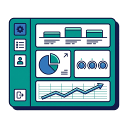 Leistungsstarkes Analyse-Dashboard